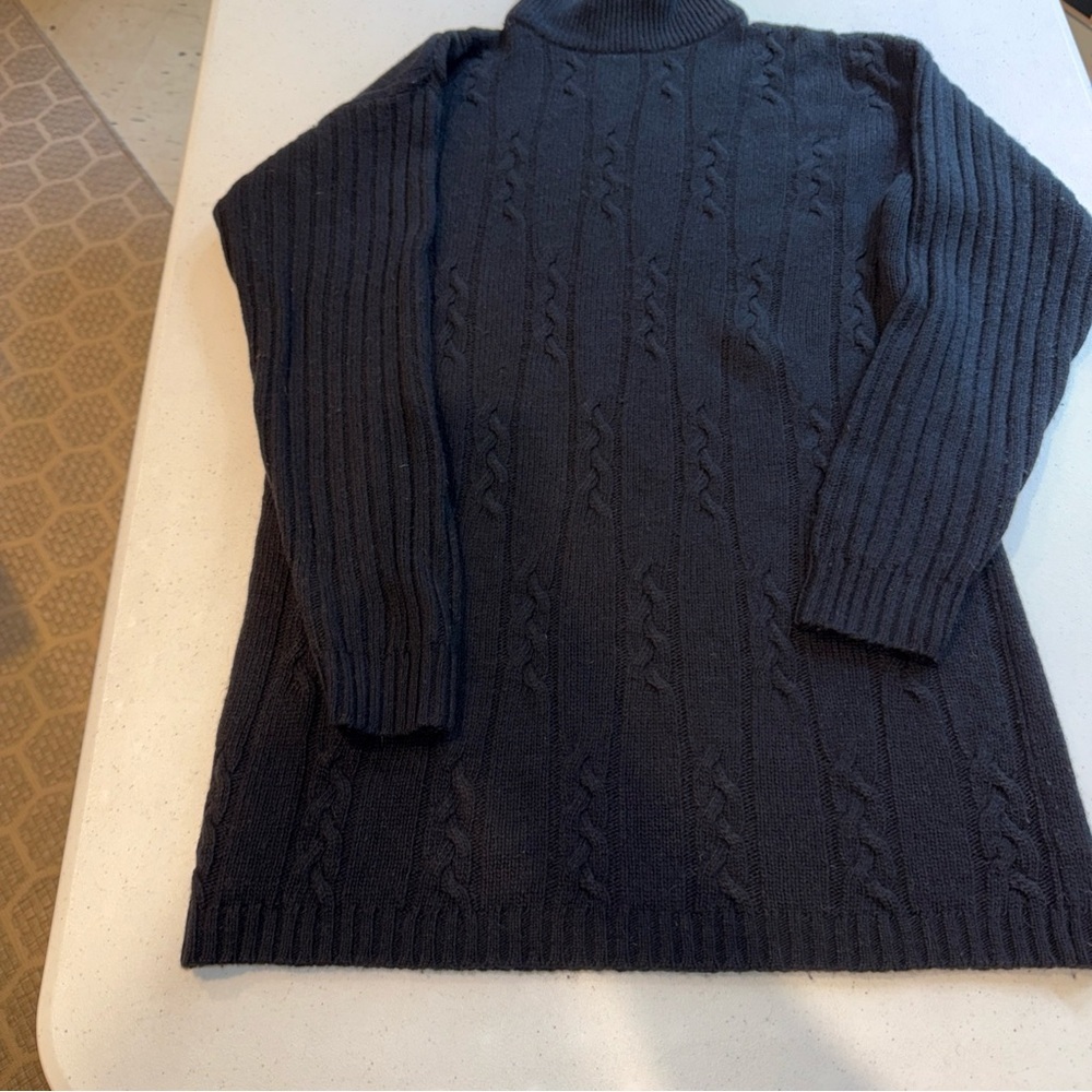 Vtg Lambswool Angora Rabbit Hair Black The Limited Pullover Sweater Ladie Sz M